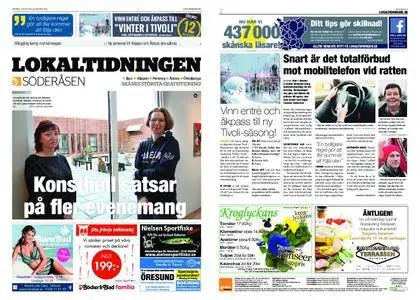 Lokaltidningen Söderåsen – 27 januari 2018