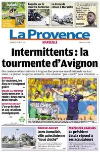 La provence du 13 juillet 2014