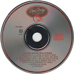 Clifford Brown - With Strings (1955, early 80's CD reissue)