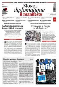 Il Manifesto Le Monde diplomatique - Maggio 2018