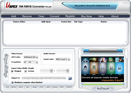 Apex RM RMVB Converter 6.49