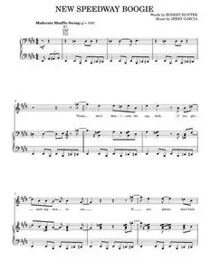 New speedway boogie - Grateful Dead (Piano-Vocal-Guitar)