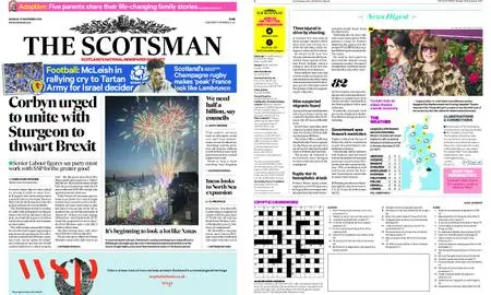 The Scotsman – November 19, 2018