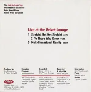 The Fred Anderson Trio - Live at the Velvet Lounge (1999)