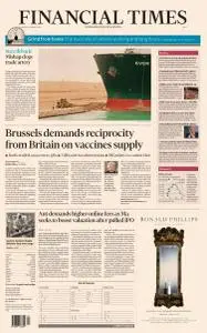 Financial Times Asia - March 25, 2021