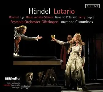 Laurence Cummings, FestspielOrchester Gottingen - George Frideric Handel: Lotario (2017)