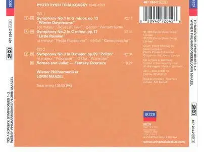 Vienna Philharmonic Orchestra, Lorin Maazel - Tchaikovsky: Symphonies Nos.1-3, Romeo & Juliet (2000)