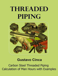 Threaded Piping: Carbon Steel Threaded Piping Calculation Of Man Hours With Examples