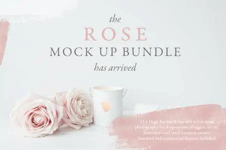 CreativeMarket - The ROSE mock up Bundle