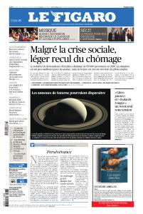 Le Figaro du Samedi 26 et Dimanche 27 Janvier 2019