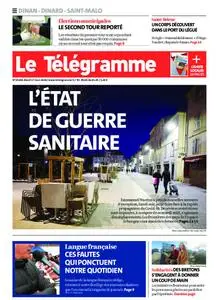 Le Télégramme Dinan - Dinard - Saint-Malo – 17 mars 2020