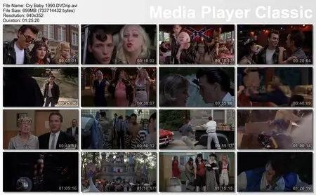 (Comedy) Cry Baby [DVDRip] 1990   