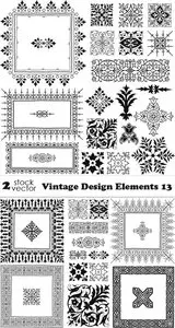 Vectors - Vintage Design Elements 13