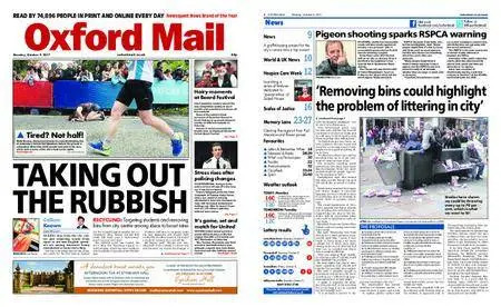 Oxford Mail – October 09, 2017