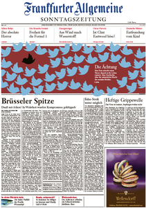 Frankfurter Allgemeine Zeitung am Sonntag, 22. Februar 2015