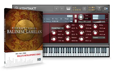 Native Instruments Discovery Series Balinese Gamelan KONTAKT NKC NKX NKI NKP