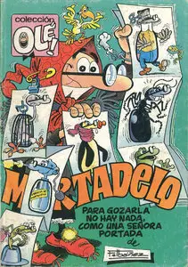 Olé #385 - Mortadelo y Filemón. Para gozarla no hay nada como una señora portada 