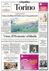 la Repubblica Torino - 13 Agosto 2020