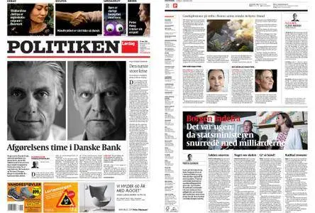 Politiken – 15. september 2018