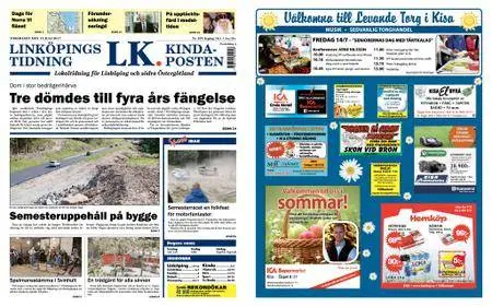 Linköpings Tidning & Kinda-Posten – 13 juli 2017