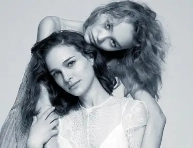 Natalie Portman and Lily-Rose Depp by Driu & Tiago for Madame Figaro August 19, 2016