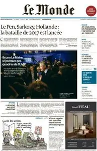 Le Monde + Eco&Entreprise + Dossier Vivre Ensemble Du Mardi 2 Décembre 2014