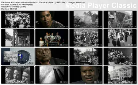 (France 5) Afrique(s), une autre histoire du 20e siècle - Acte 2 (1945 - 1964) L'ouragan africain (2010)