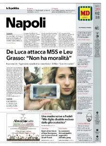 la Repubblica Napoli - 20 Febbraio 2018