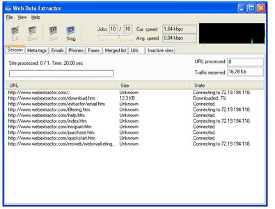 Rafasoft Web Data Extractor 7.1