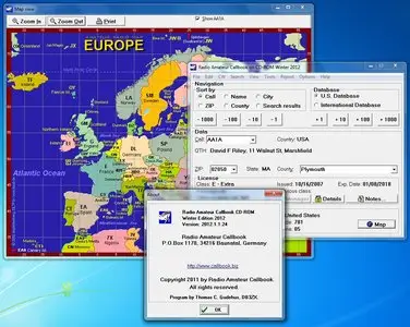 Radio Amateur Callbook CD-ROM Winter 2012