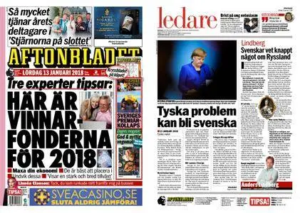 Aftonbladet – 13 januari 2018