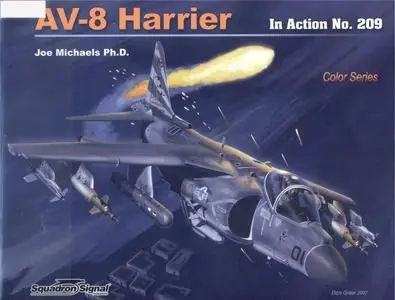 Squadron/Signal Publications 1209: AV-8 Harrier in action - Aircraft No. 209 (Repost)