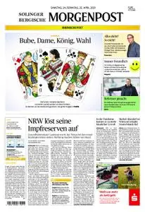 Solinger Morgenpost – 24. April 2021