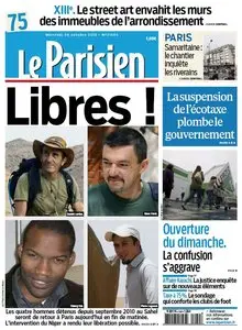 Le Parisien + Journal de Paris du Mercredi 30 Octobre 2013