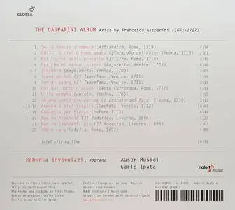 Roberta Invernizzi, Auser Musici & Carlo Ipata - The Gasparini Album (2018)