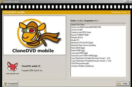 CloneDVD Mobile ver. 1.1.0.2 Beta