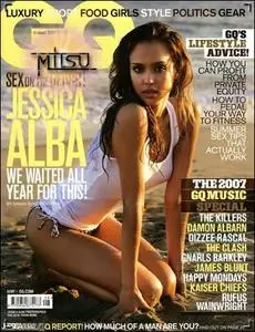 Jessica Alba - GQ UK Magazine August 2007