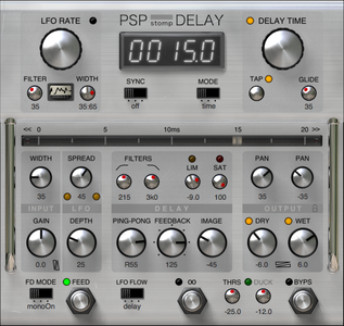 PSPaudioware PSP stompDelay v1.0.1 WiN