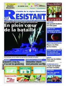 Le Résistant Sud Gironde - 26 juillet 2018