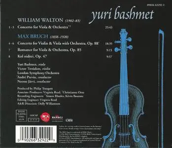 Yuri Bashmet - Walton, Bruch: Works for Viola and Orchestra (1998)