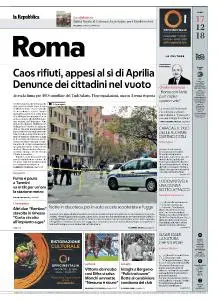 la Repubblica Roma - 17 Dicembre 2018