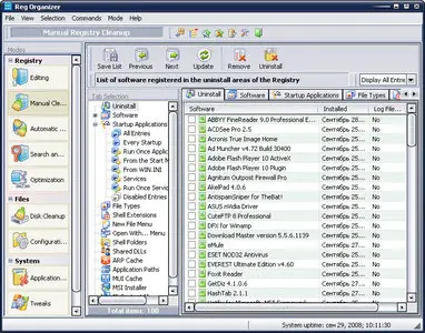 Reg Organizer 4.22 Beta 2
