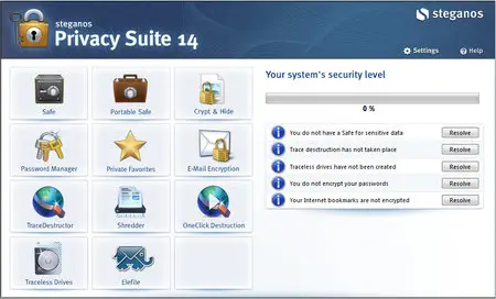 Steganos Privacy Suite 14.2.1 Revision 10542 Multilingual