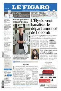 Le Figaro du Mercredi 19 Septembre 2018