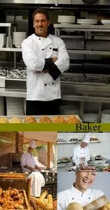 Stock Photo: Baker