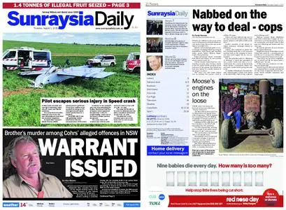 Sunraysia Daily – August 01, 2019