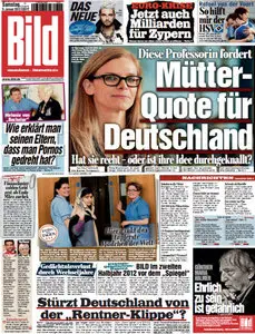 Bild Zeitung vom 05 Januar2013