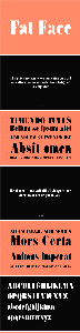 Fat Face Font