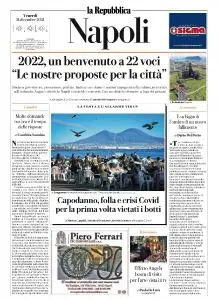 la Repubblica Napoli - 31 Dicembre 2021