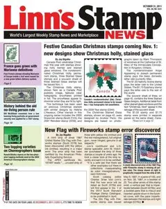 Linn's Stamp News. Oktober 31, 2011